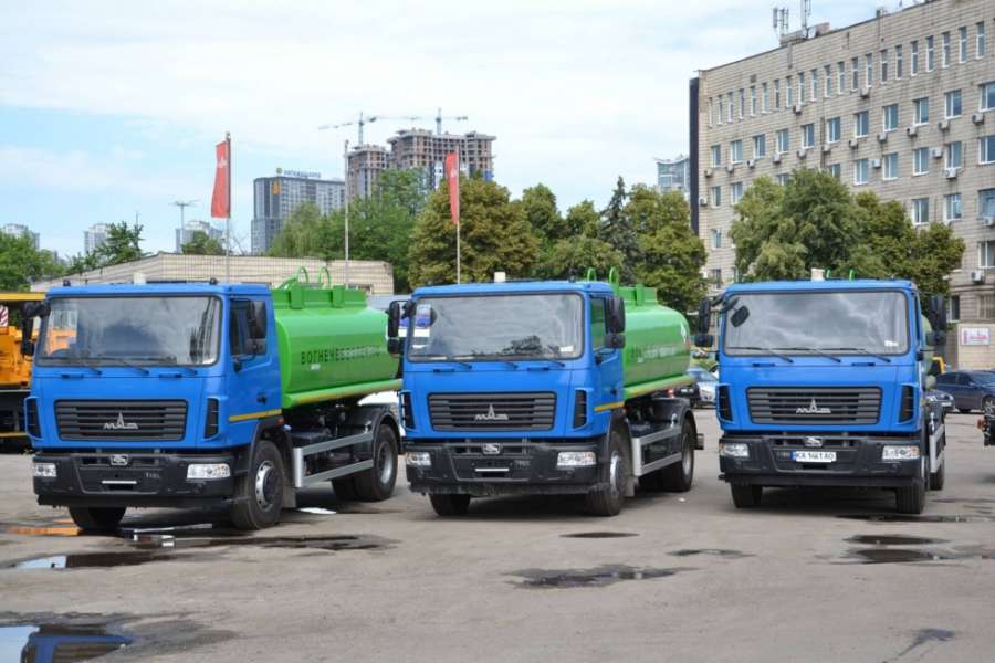Украинский завод спецтехники поставил партию автоцистерн на базе МАЗ
