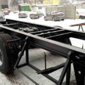 Підкатний візок трьохосьовий САТ-142