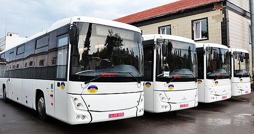 Оператор ГТС України отримав партію автобусів МАЗ 231062