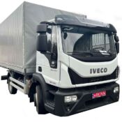Бортовий автомобіль УАК на IVECO Eurocargo ML120E22 тент