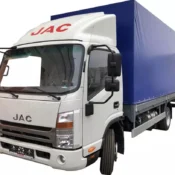 Бортовий автомобіль JAC N80 тент
