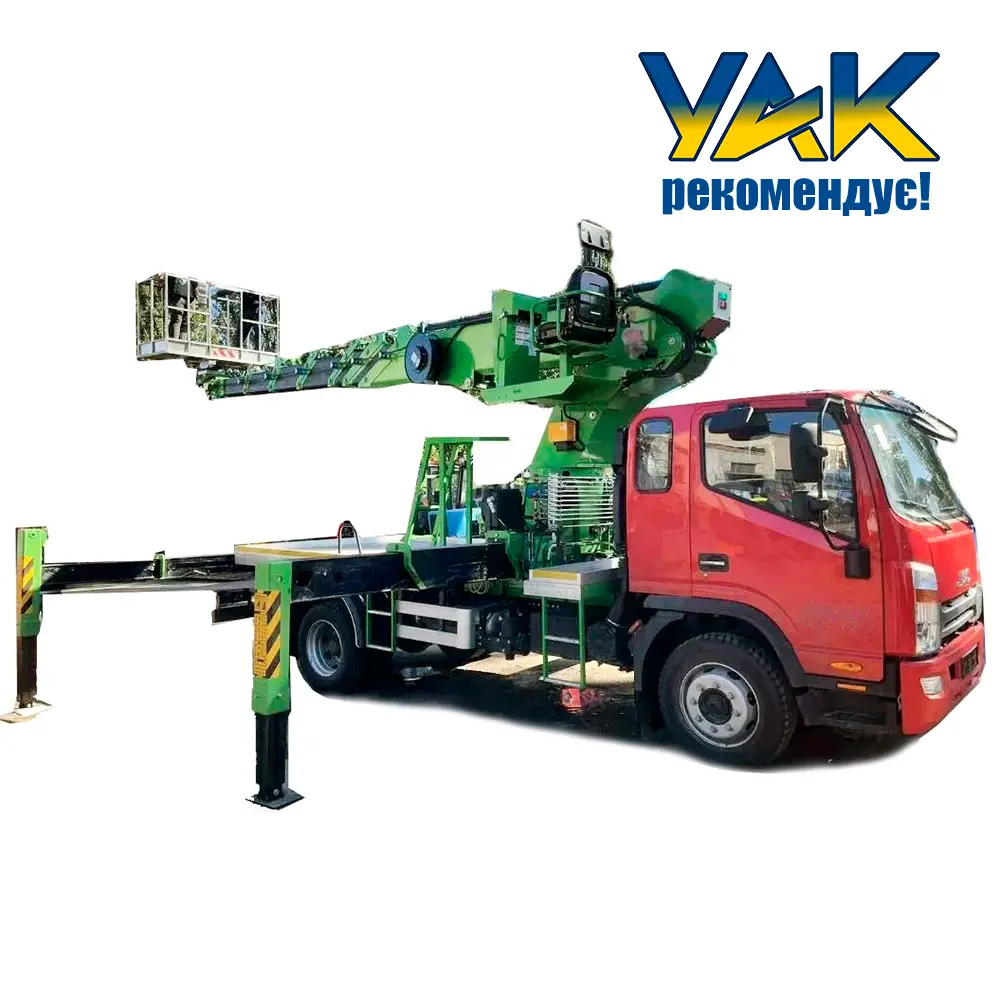Автовышка УАК АГП-30 на базе JAC N120
