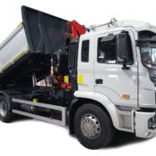 Самоскид УАК 12 т на JAC N200 борт 1000 мм з КМУ 5,4 т