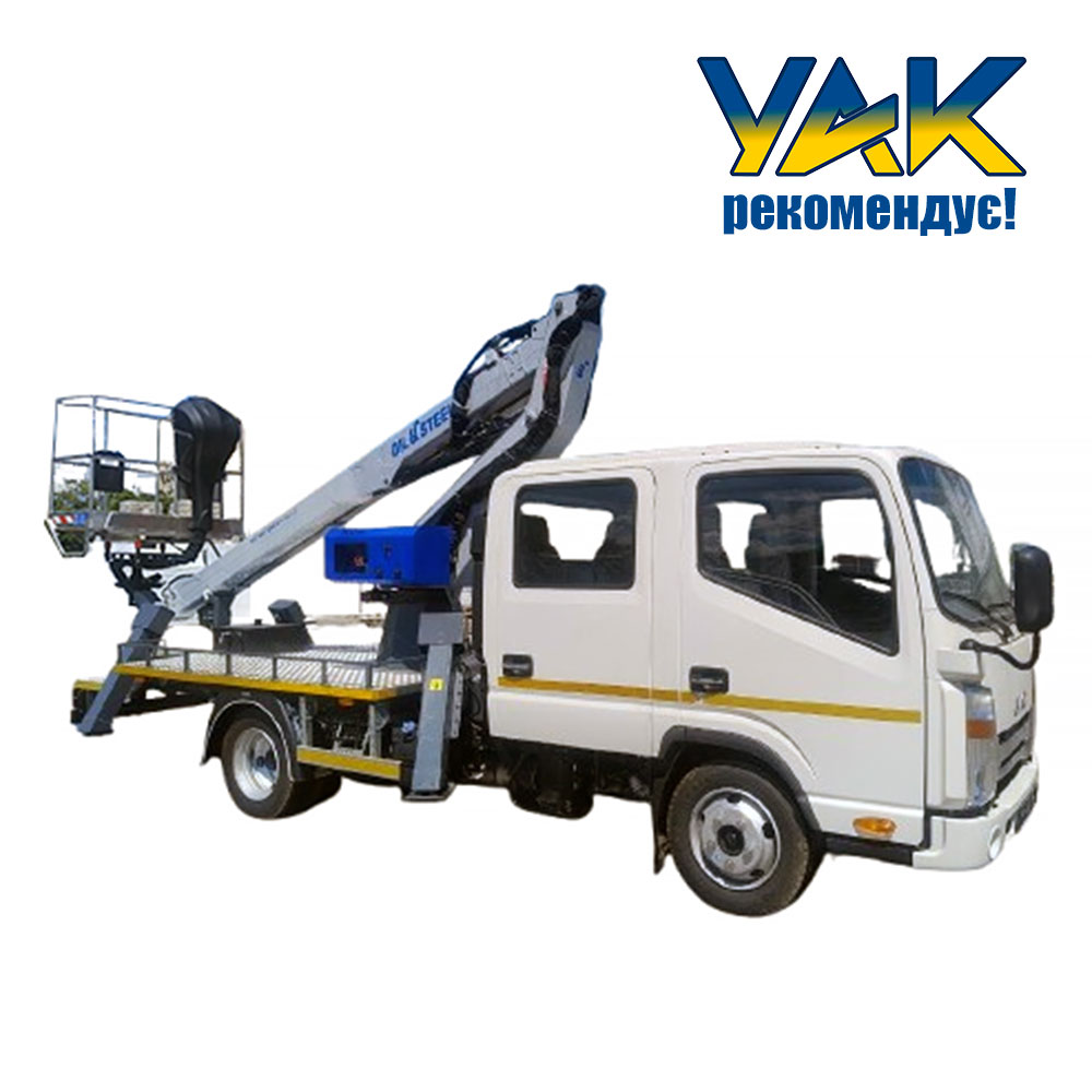 Автовишка UAC АГП-18 Oil&Steel Scorpion 1812 H на базі JAC N56DC