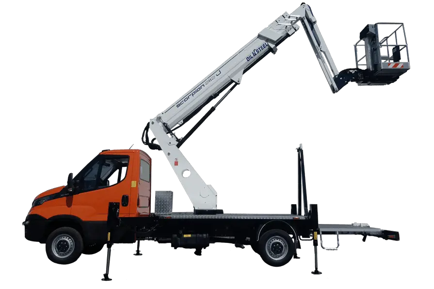 Автовышка УАК АГП-21 Oil&Steel Scorpion 2112 J на ​​базе IVECO Daily 60C16