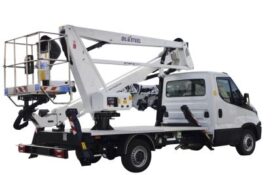 Автовишка УАК АГП-18 Oil&Steel Snake 189 на базі IVECO Daily 60C16