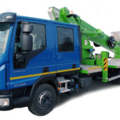 Автовышка УАК АГП-34 на базе IVECO Eurocargo Dual Cab