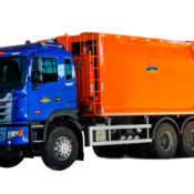 Сміттєвоз UAC УСВ із заднім завантаженням на JAC N350