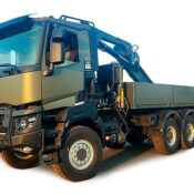 Автомобіль бортовий UAC АБ-3 з КМУ НС 190А3 на базі РЕНО(6х6)