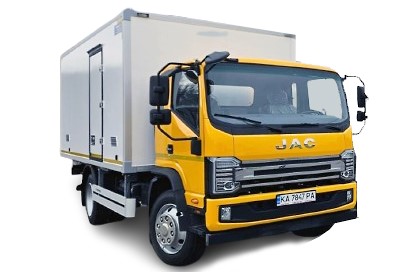 Бригадний автомобіль UAC ФИ-120 ізотермічний фургон на JAC N120