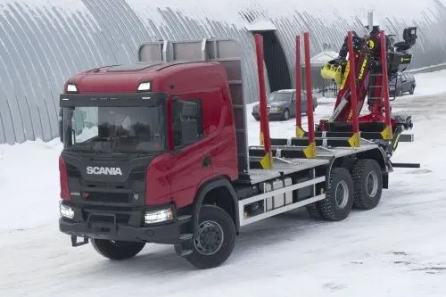 Сортиментовоз МАЗ-6312C9-1528-020 Сортиментовоз МАЗ-6312C9-1528-020