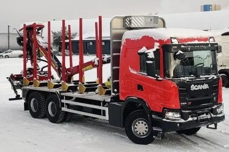 Сортиментовоз МАЗ-6312C9-1528-020 Сортиментовоз МАЗ-6312C9-1528-020