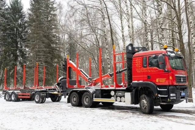 Сортиментовоз МАЗ-6312C9-1528-020 Сортиментовоз МАЗ-6312C9-1528-020