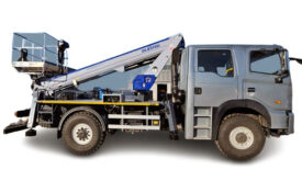 Автовишка УАК АГП-22 Oil&Steel Scorpion 2313 на базі JAC N180 4х4